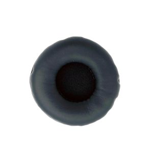 Small black replacement ear pad for HTH Headset.