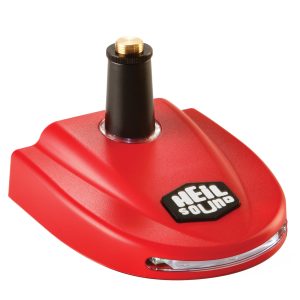 Red PTT Base with light up logo.